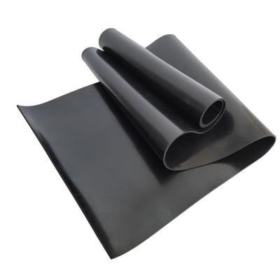 China High Precision Thick Thickness Black Rubber Neoprene Lap Rubber Sheet 12mm 6mm 7mm for sale