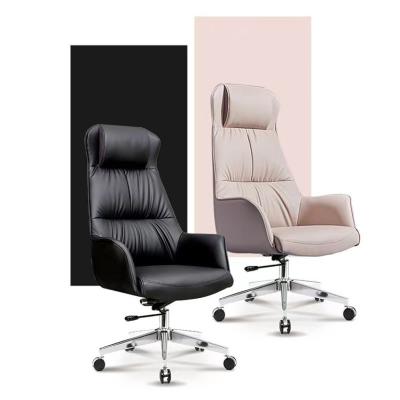 China New Design Office Furniture PU Leather Professional Swivel Chair Massager Factory Direct Sales for sale