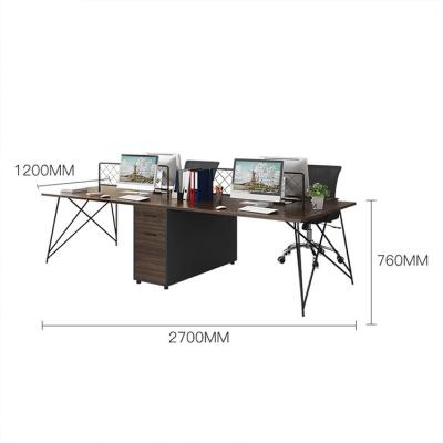 China Factory Wholesale High Quality Modern Extendable Google Office Furniture Workstation Desk Staff Table for sale