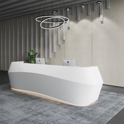 China Modern moq ddp google hotel zero expandable front desk shopify single front reception desk table reception desk for sale