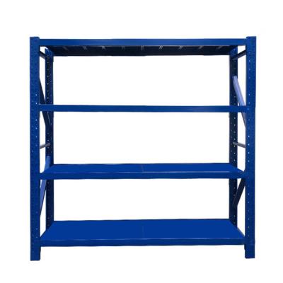 China Warehouse Goods Storage Metal One Piece Customized Shelf Google Supermarket Shelves tiktok steel shelving for sale