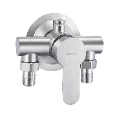 China With Sliding Bar Customized LOGO 304 Stainless Steel Bath Shower Wall Mounted Tub Faucet For Bathroom for sale