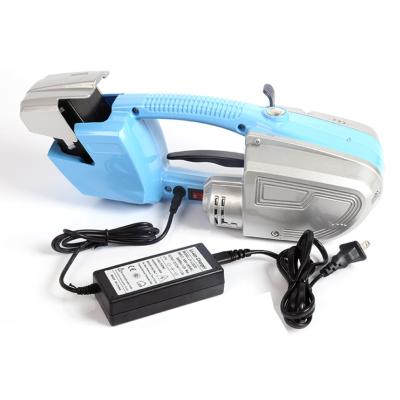 China Electric Portable Chargeable Commodities Hand Tying Machine Tool Hand Packing Machine For PP&PET for sale