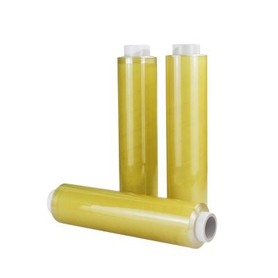 China Manufacturer Clear Good Prices Moisture Proof Keep Fresh Food PVC PE Food Wrap Cling Film Stretch Film for sale