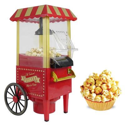 China Easy Operation 1200W 220V Mini Electric Hot Air Vintage Popcorn Maker Machine BPA Free for sale