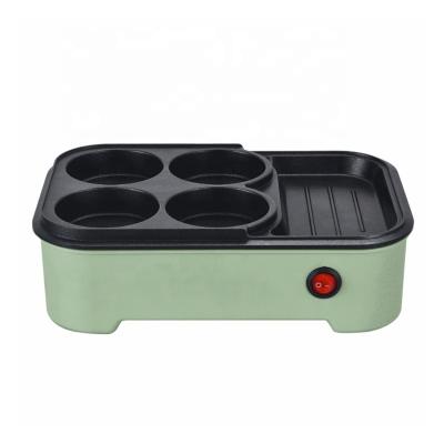 China Non-stick Pan Non-stick Coating Baking Stick Multi Functional Electric Baking Grill Pan Breakfast Machine for sale