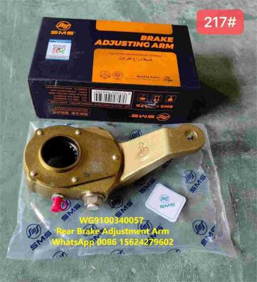 Chine WG9100340057 HOWO Truck Parts Rear Brake Slack Adjuster Adjusting Arm Assembly à vendre