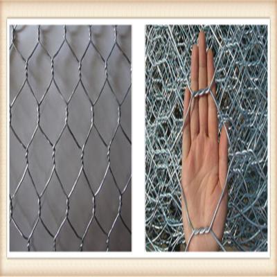 China Galvanized Gabion Box Of Twisted Hexagonal Wire Mesh , Galfan Coated Gabion Basket for sale