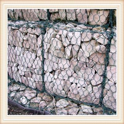 China Stainless Steel Stone Gabion Box 2x1x1 with Heavily Zinc Galvanised Wire for sale