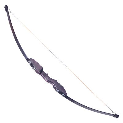 China Durable fiberglass bow piece split archery recreational traditional manipulations recurve bow for sale for sale