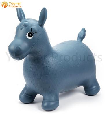 China Toy Bouncy Horse Hopping Toys Inflatable Hopper Inflatable Horse Bouncer Ride On Animals Toys Gift for sale