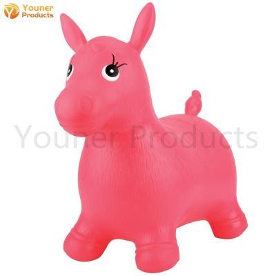 China BSCI Toy Pvc Inflatable Hopping Horse Toy Inflatable Hopping Horse Toy For Kids for sale