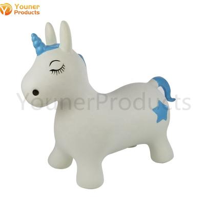 China PVC Inflatable Animal Bouncer Unicorn Bouncy Horse Animal Toy Kids Toy for sale