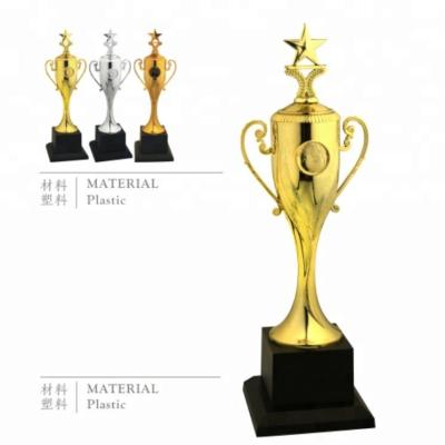 China Cheap Plastic Europe Trophy Karate Souvenirs Cup Trophies For Karate for sale