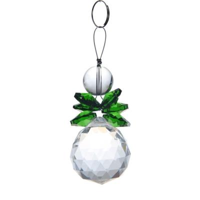 China Easy Assemble K9 Crystal Ball Suncatcher Christmas Pendant Pendulum Window Decor for sale