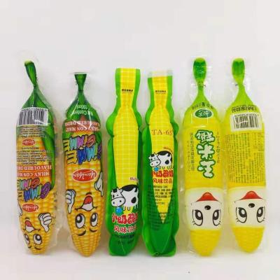 China disposable corn juice expansion bag/bottle shape plastic bag for sale