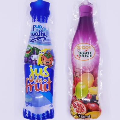 China Disposable Laminated Shape Disposable Water Bags Bottle Packing Pouches For Juice Packing for sale