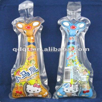 China Safety Quantong Plastic Long Popsicle Packing For Juice , Fruit , Jelly for sale