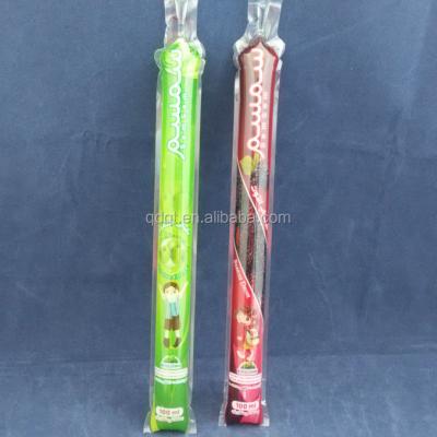 China Safety Sword Shape Plastic Bag For Juice Or Pop Or Ice Water for sale