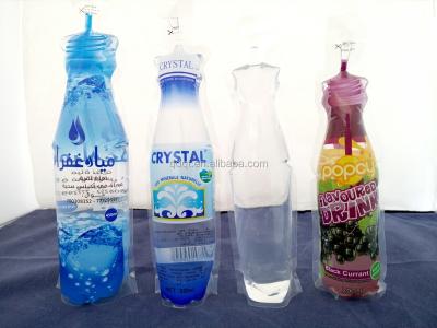 China Flat Bottom Stand Aseptic Printable Pouch For Juice And Water for sale