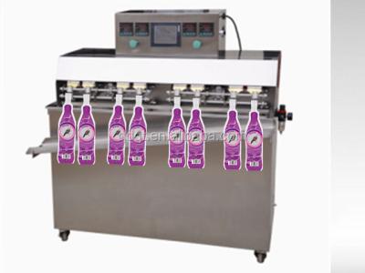 China Beverage 8 Heads Forming Bag Filling Sealing Machine for sale