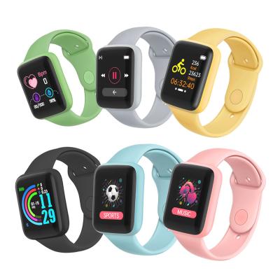 China Waterproof Wrist Watch D20s Radio Watches Y68 ODM Digital OEM Wifi Sleep Watch Smart Wristband Watch Smartwatches for sale