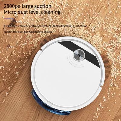 China Outdoor Smart Robot A-RS800 Suction Robot Vacuum Cleaner Quick APP Control Automatic Wet And Dry Strong Vacuum for sale