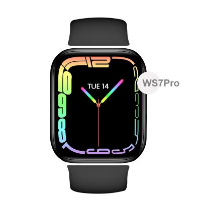 China MP3 Playback 2022 New Arrivals Smart Watch AI Series 7 Ws7pro Auxiliary Wireless Charging Portable Voice Devices Fitness Tracker for sale