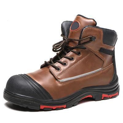 China Customized Steel Toe Land Safety Work Boot Steel Toe Safety Shoes for sale