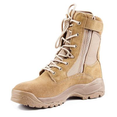 China Desert Armi Waterproof/Anti Slip/Shock Absorption/Combat French Boot Breathable Wholesale Tactical Military Boots Strips for sale