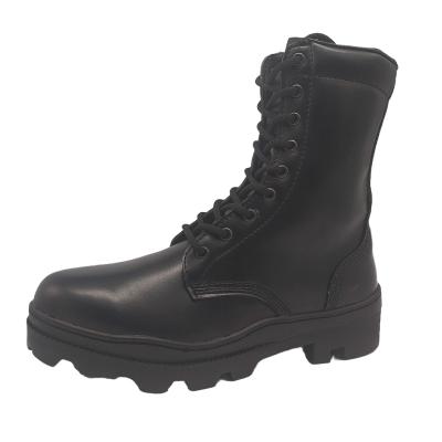 China Shock-absorbing in running resistance cut genuine leather training boot real indian army boots for sale