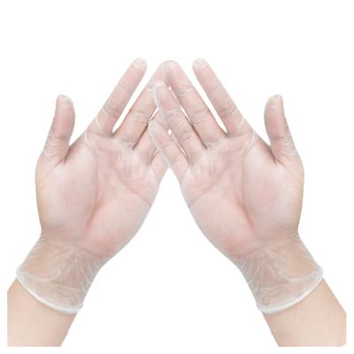 China Clear Food Grade Food Contact Grade Vinyl PVC Cheap Clear Powder Free Soft Serving Gloves for sale