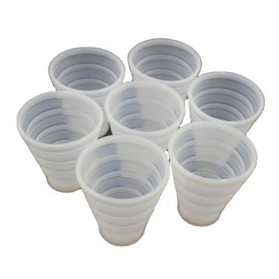 China Stocked Colored Silicone Bend Test Cup for sale