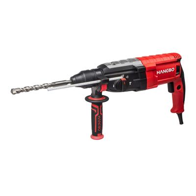 China Cheap Price High Power 0-1100RPM Machine- The Standard Safe Handle Breaker Rotery Electric Hammer Drill Easily With 26mm Drill Capacity for sale