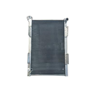 China 40mm thick aluminum all aluminum type engine cooling racing kart radiator for CRG WILD STYLISH KART for sale