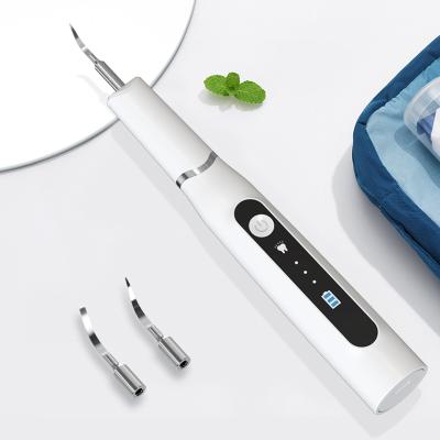 China Waterproof USB Rechargeable Ultrasonic Rechargeable Oral Care Kit Dental Calculus Tooth Deep Cleaning Cleaner for sale