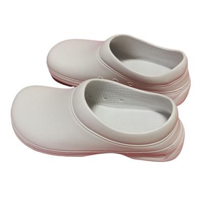 China CUSHIONING Non-slip Chef Clogs For Kitchen Discount Wako Crew Safety Shoes Wholesale Warm Winter Plush Shoes for sale