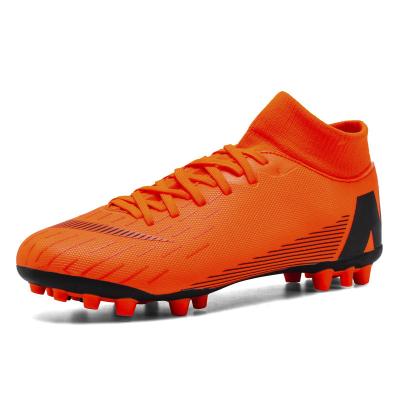 China CUSHIONING Original Football Turf Cheap Outdoor High Cut Soccer Shoes for sale