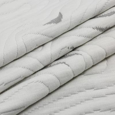 China Anti-bacteria Fashion Comfort Mattress Cloth Charcoal White Bamboo Ticking Fabric For Mattress for sale