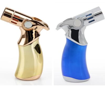 Chine Four Burns Pocket Size Cigar Butane Blow Torch Briquet Encendedor Portable à vendre