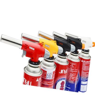 China Culinaire butaanfles Blow Torch Verstelbare Flame Lighter Gun Te koop