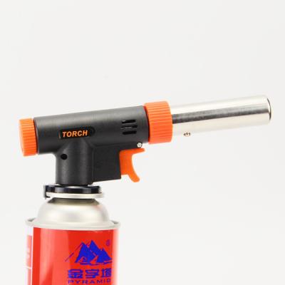 China Butane Blow Torch Gas For Bar Flame Welding Butane Gun Torch Lighter for sale