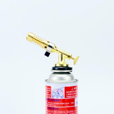 China Brass Flame Gun Welding Gas Torch Light 1300 Degree High Temperature for sale