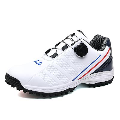 China EVA Trending Men Waterproof Golf Shoes Anti-skid Outdoor Sports Shoes Casual Sneakers Men Trainers for sale