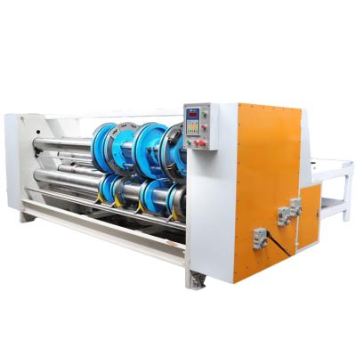 China Food Cardboard Box Courner Cutter Machine Cardboard Box Making Machine Carton Corners Slotter Machine en venta