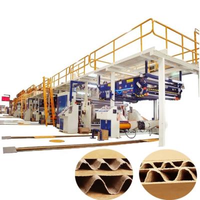 중국 Hotels Corrugated Cardboard Production Line 3 5 7 Layer Cardboard Box Making Line 판매용