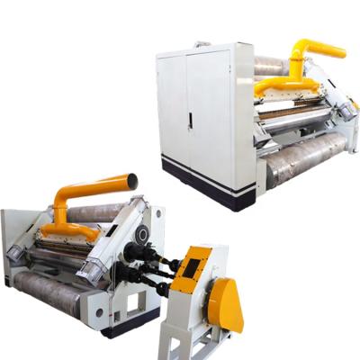 China Food Single Facer 2ply Corrugated Cardboard Production Line, Single Facer Cardboard Box Packing Machine for sale