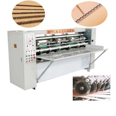 China Corrugated Thin Food Cardboard Blade Slitter Marker Machine Manufacturers en venta