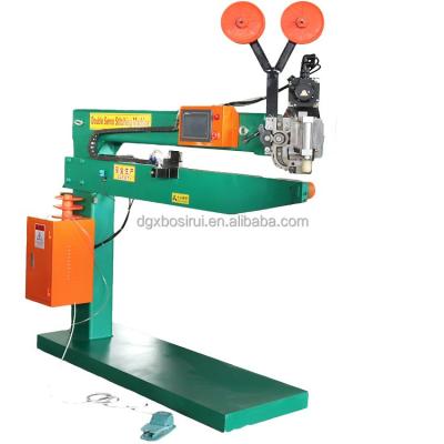 China Food manual servo pattern double head box stotching machine manual forming machine manual sewing machine box for sale