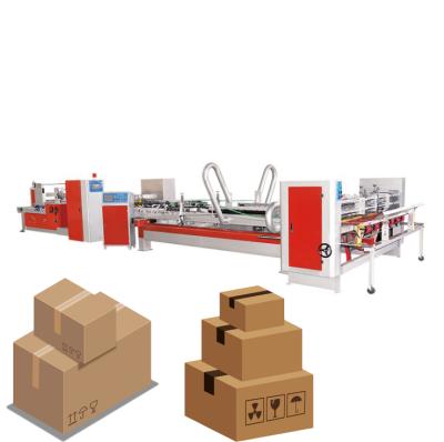 China Automatic Food Folding And Stitching Machine For Corrugated Cardboard for sale